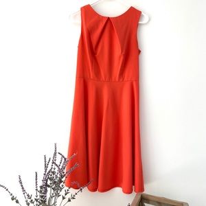 Gorgeous Coral, Sleeveless Dress